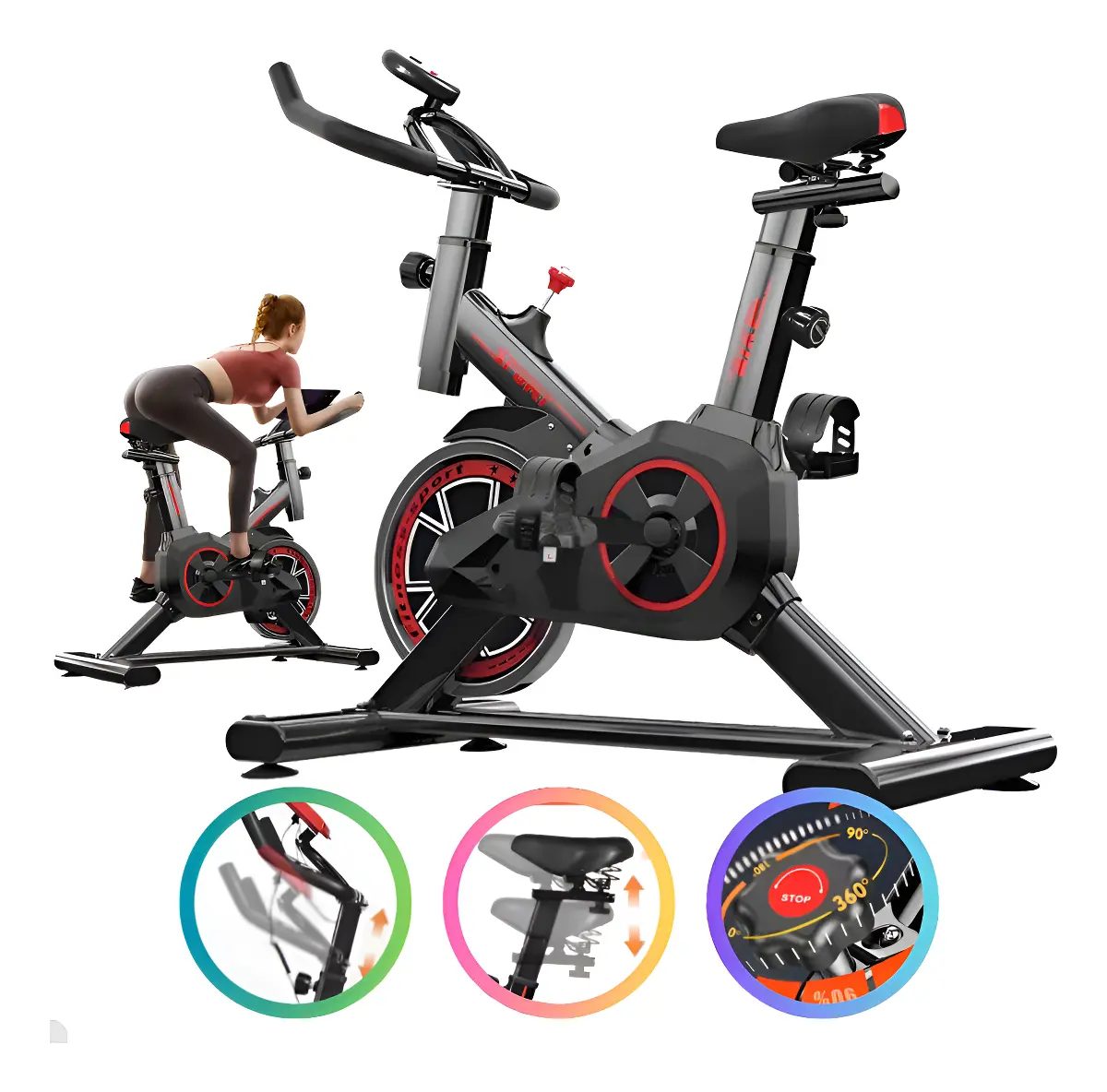 Bicicleta Ergométrica Profissional Spinning X11 120kg