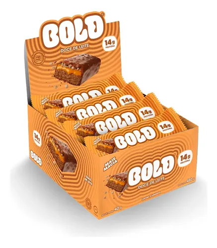 Bold Doce De Leite 40g - 12unid