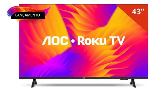 Smart TV 43 AOC LED Roku Full HD