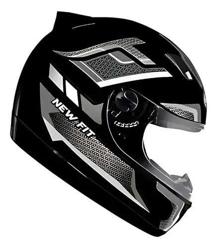 Capacete Moto Fechado Ebf New Fit Shift Preto/colores