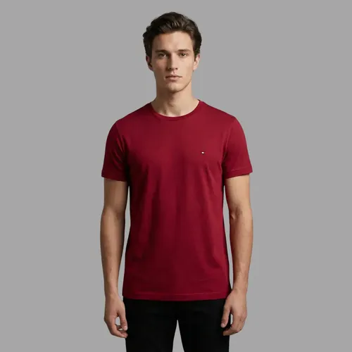 Camiseta Tommy Hilfiger Bordô