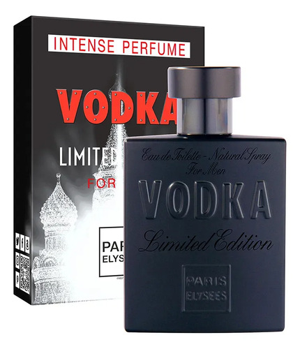 Perfume Vodka Limited Paris Elysees EDT 100ml