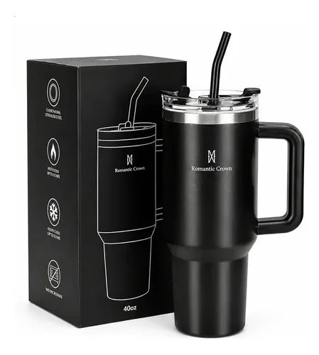 Copo Térmico Gigante 1,2L Inox com Tampa
