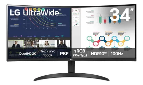 LG UltraWide 29" IPS 100Hz por R$899,10!