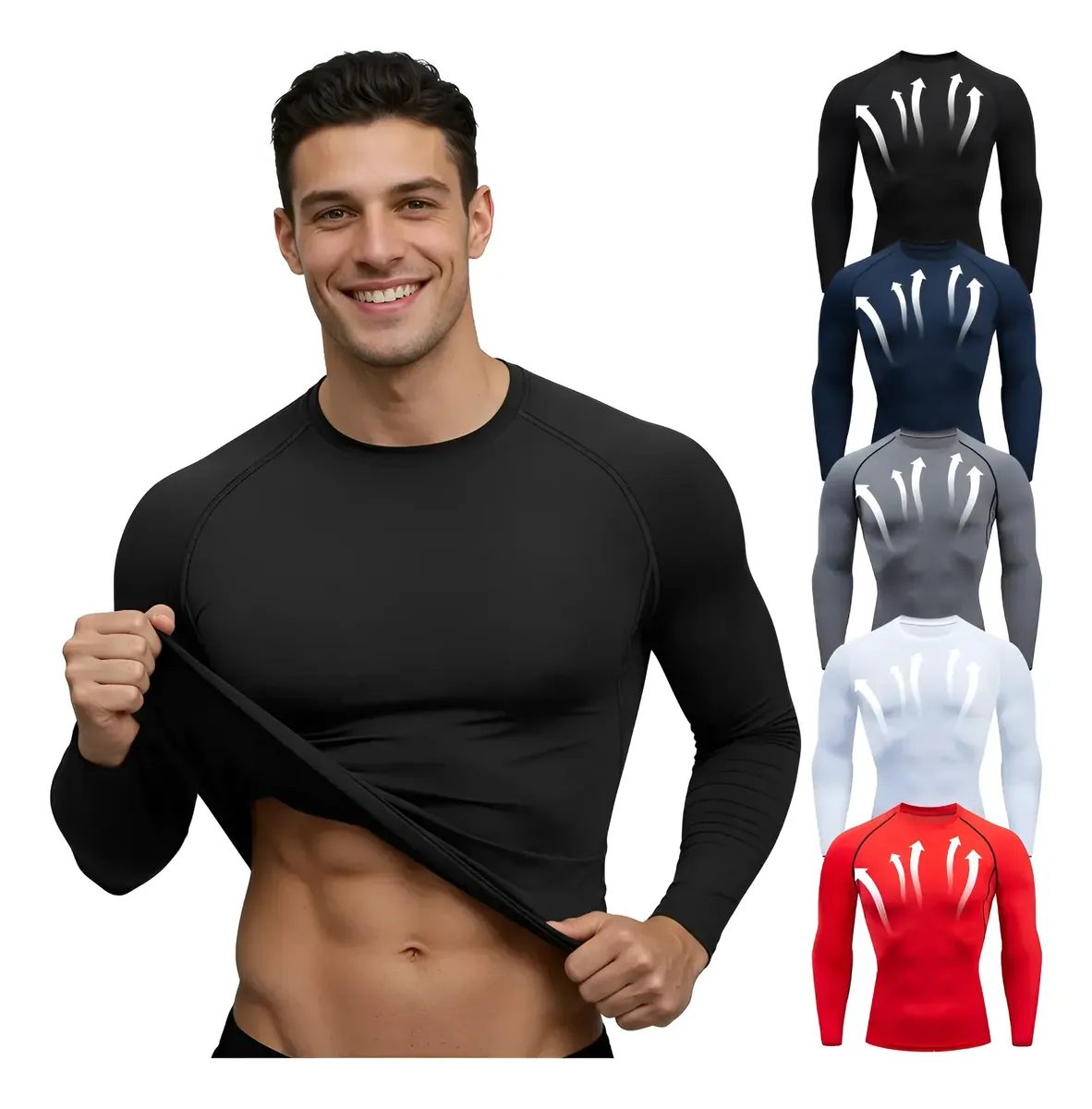 Camiseta Térmica Masculina Segunda Pele