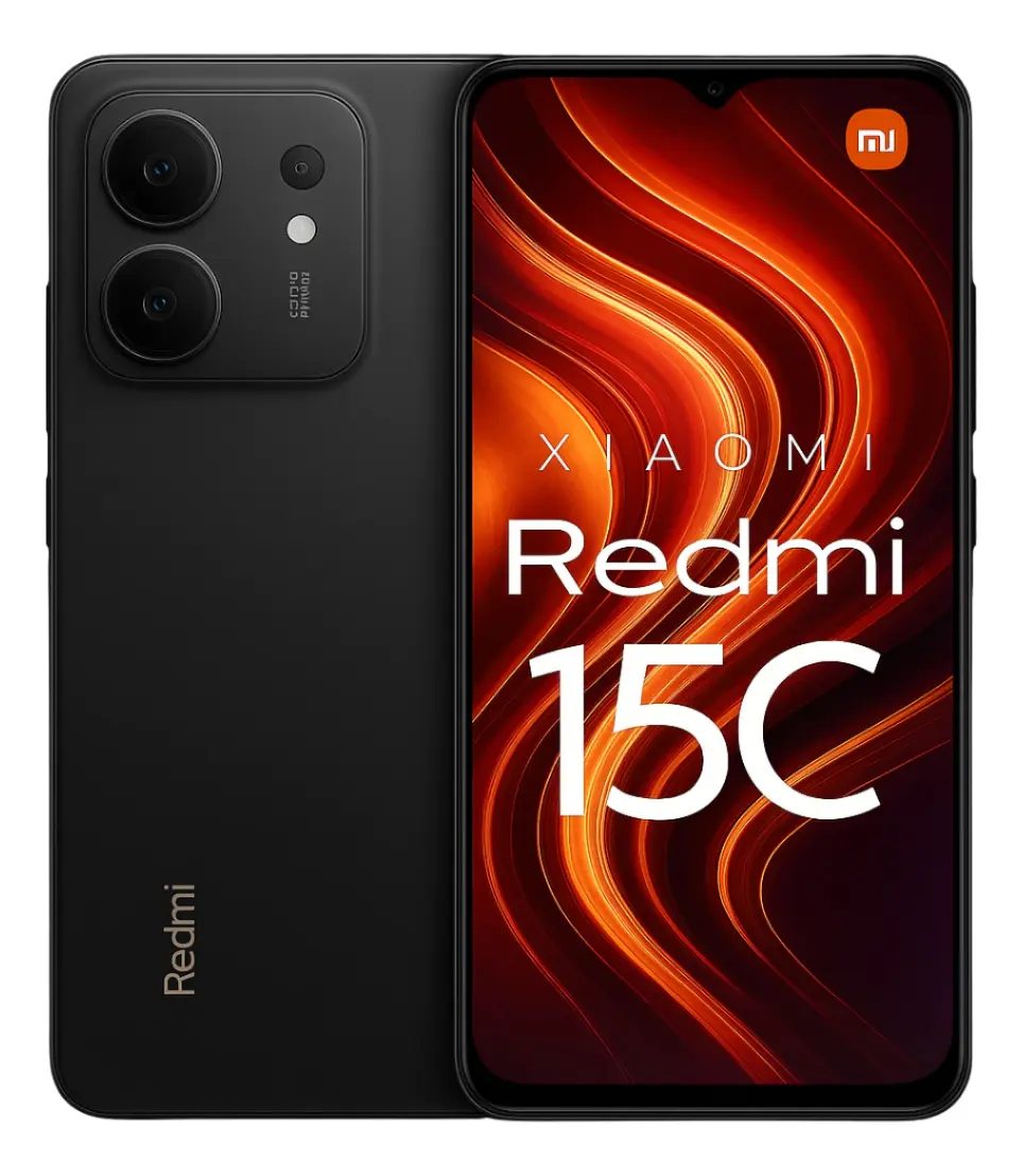 Xiaomi Redmi 15c 256gb 8gb Ram Virtual Black- Versão Global