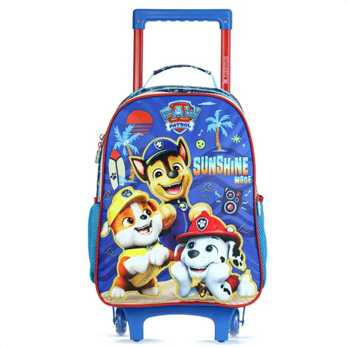 Mochila Com Rodas Escolar Xeryus 16 Patrulha Canina 15300 Azul Infantil