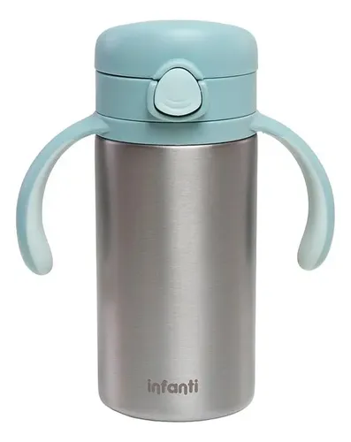 Garrafa Térmica Infantil Ativazamento Brina Infanti Azul