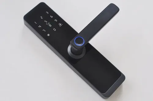 Fechadura Eletronica Digital Com Biometria Senha Tuya Wi-fi
