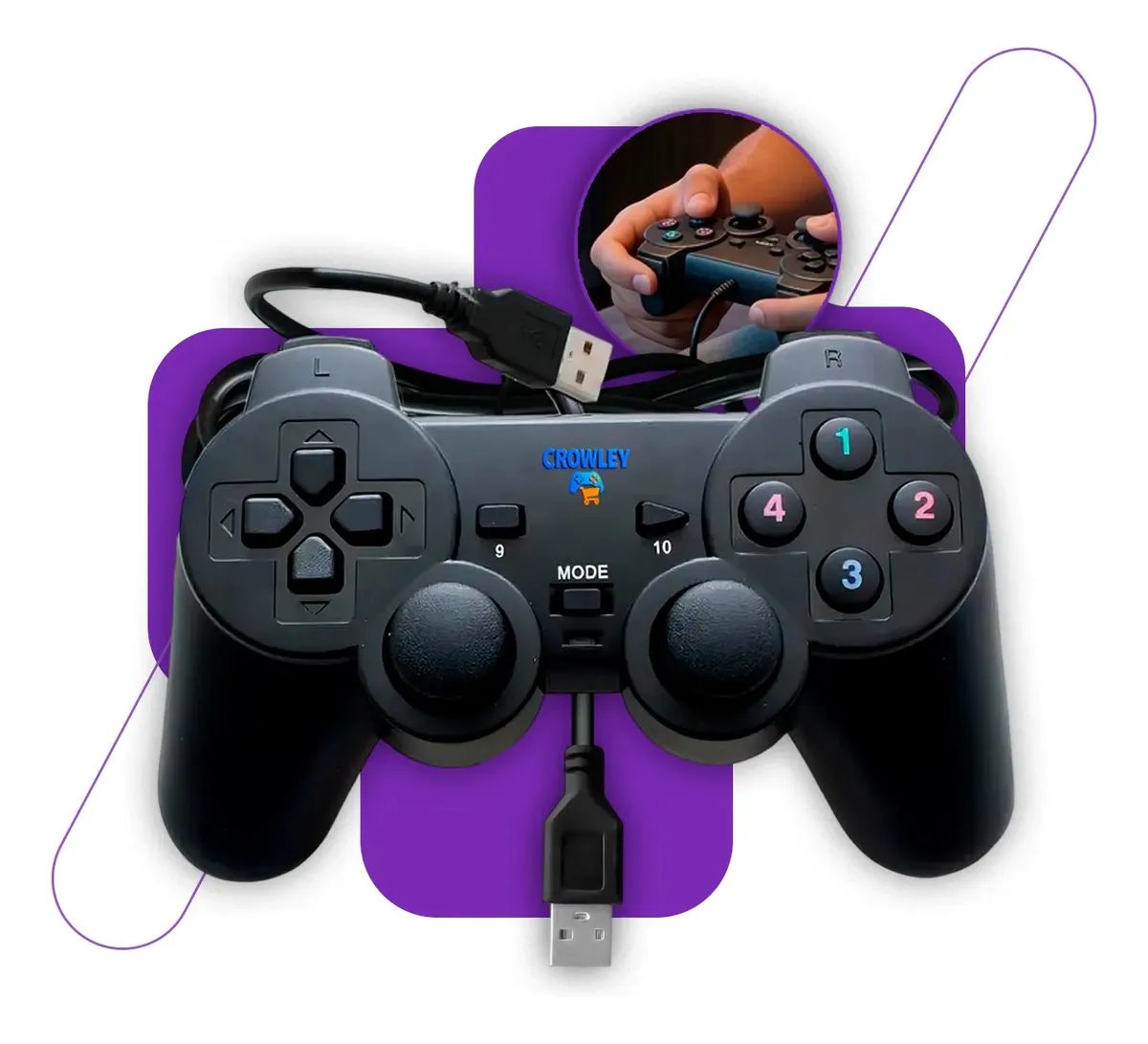Controle USB Crowley PC TV