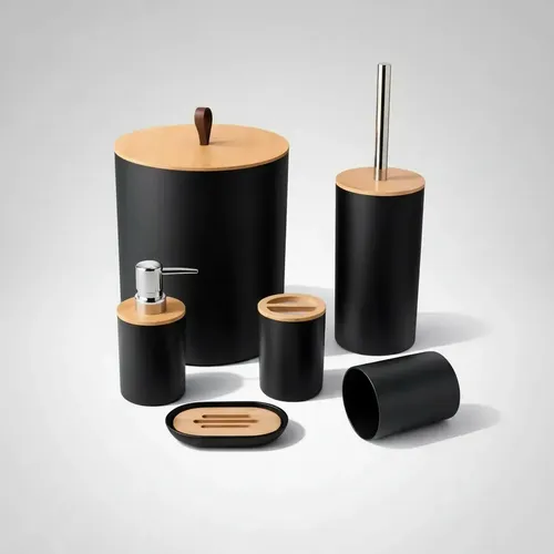 Kit Banheiro Completo 6 Peças