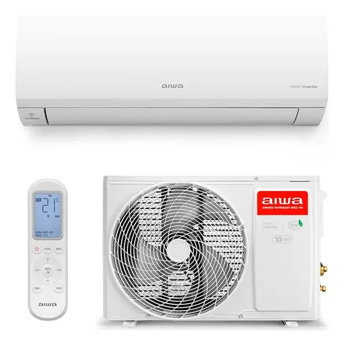Ar-condicionado Aiwa High Inverter 12k Btus Frio Aws-ac-12f