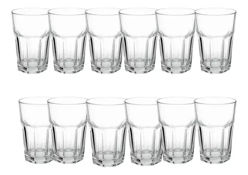 Jogo Copo Bristol 410ml 12 peças - Nadir