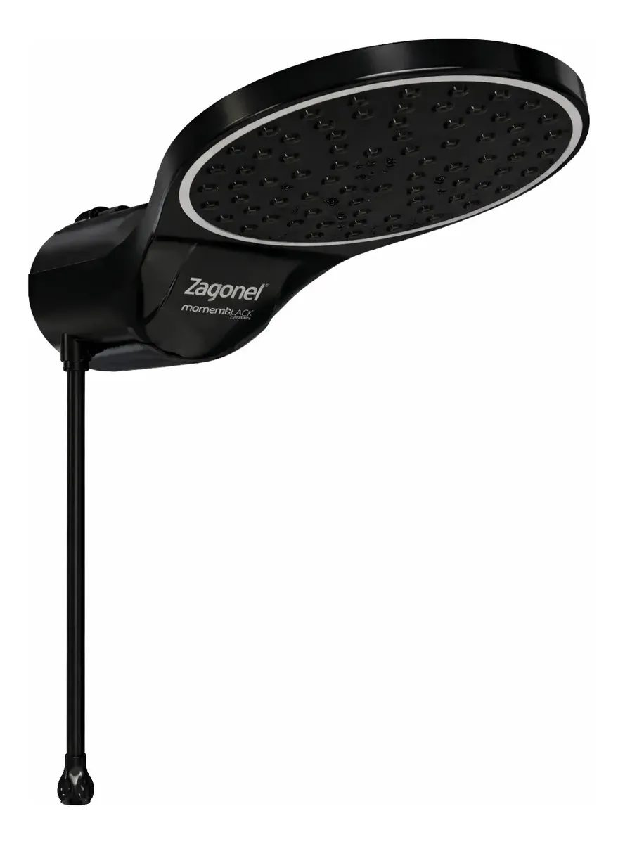 Chuveiro Ducha Elétrico Zagonel Moment Preto 7.5 kW