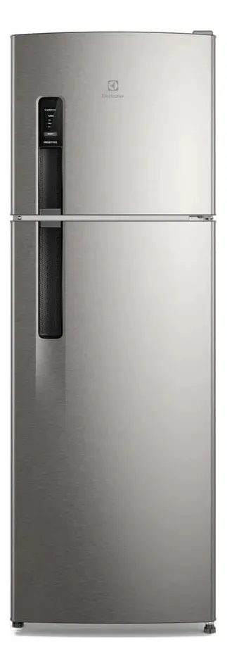 Geladeira Electrolux Frost Free 380L Inverter Duplex Inox Look (IF41S) 220V