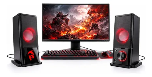 Som e visual de game no seu setup