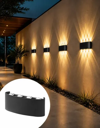 Arandela Externa Arandela Interna Luminária LED 8W