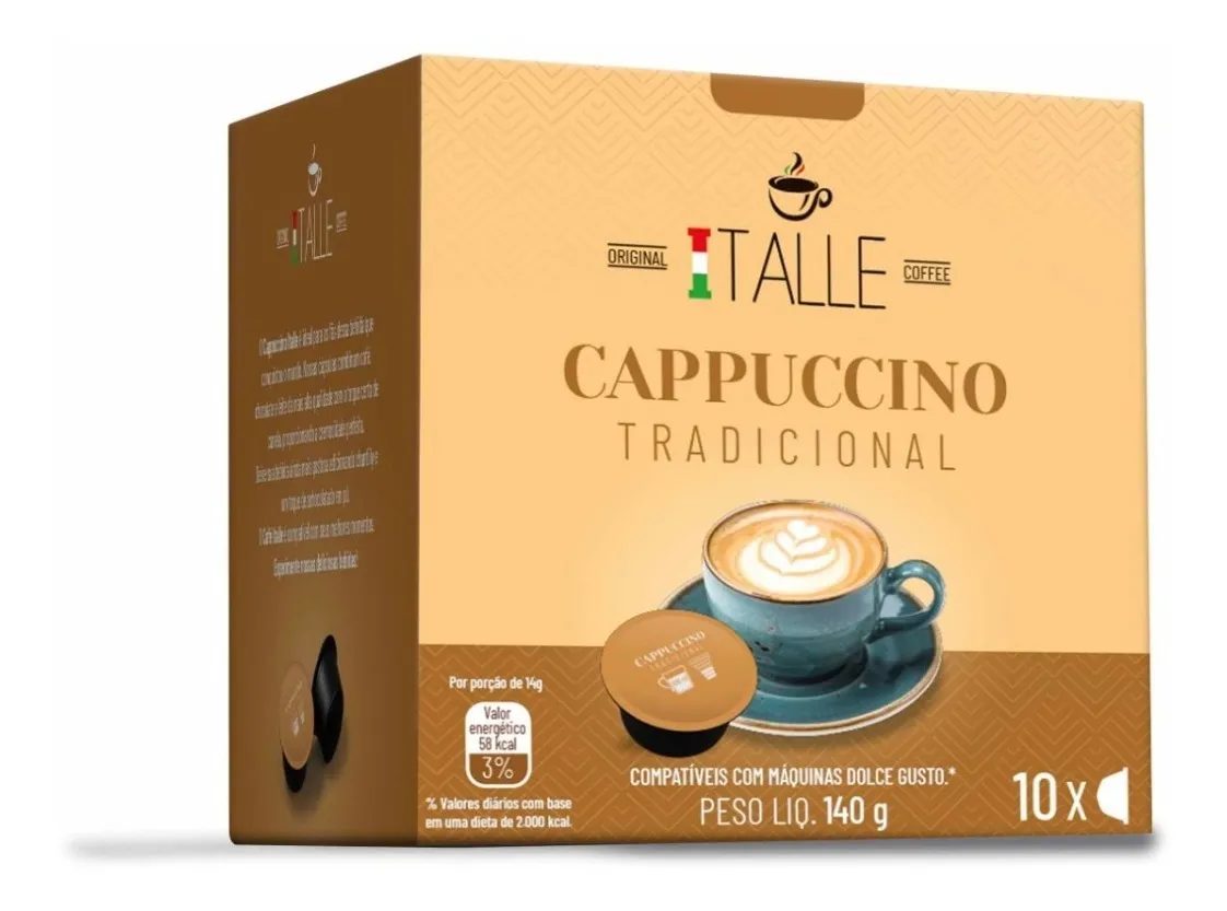 Italle Cápsulas Cappuccino Dolce Gusto