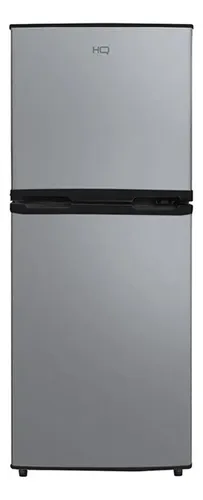 Geladeira Compacto Hq 140l Duplex Defrost Pt/cz Hq-140rdf Preto/cinza 110v