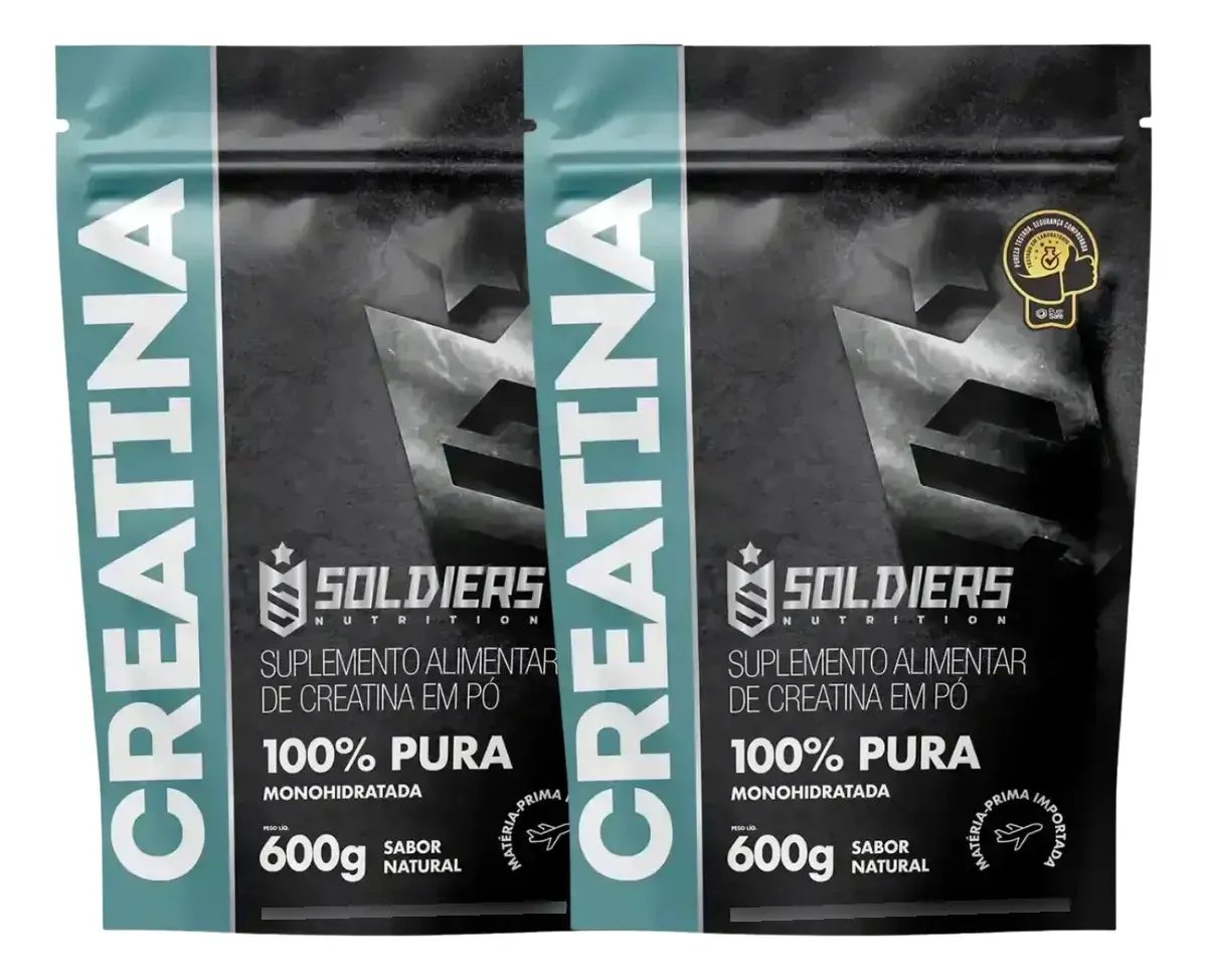 Creatina Soldiers Nutrition 1.2kg 2 Un
