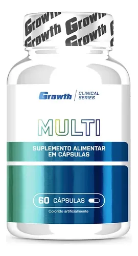 Multivitamínico 60 Cáps. Growth Supplements