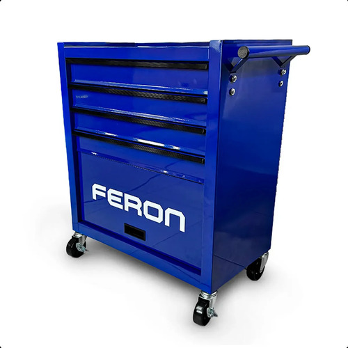 Carrinho Para Ferramentas Metálico 4 Gavetas Reforçado Feron