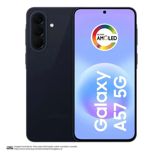 Celular Samsung Galaxy A57 5G 128GB, 8GB RAM