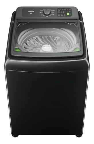 Máquina de Lavar Consul 16Kg Titanium com Modo Eco - CWN16A9