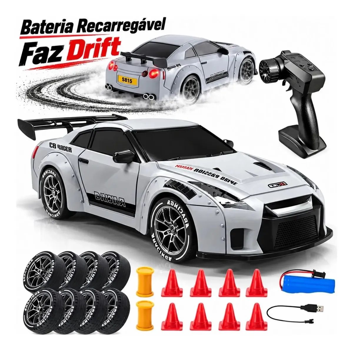 Carrinho Drift Nissan GTR R35