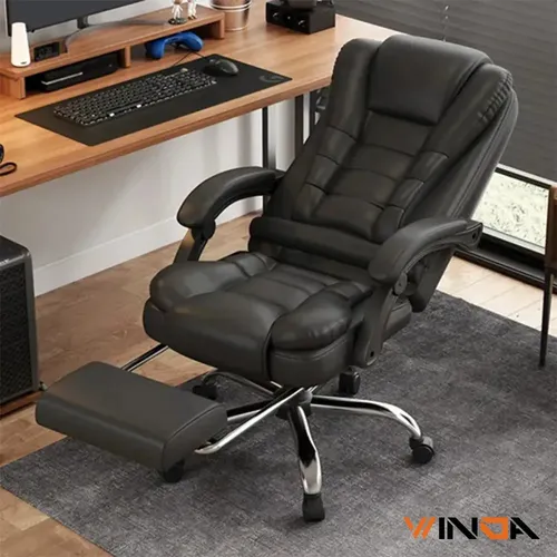 Cadeira De Escritório Presidente Ergonômica