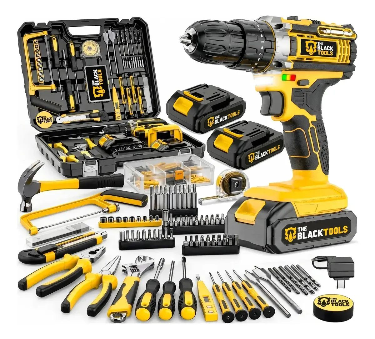 The Black Tools Parafusadeira Tbkit17