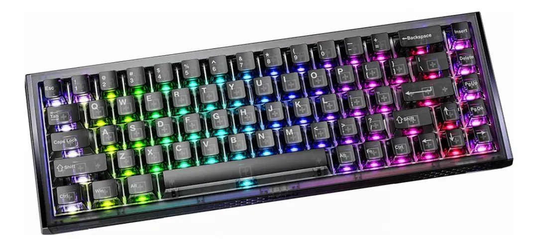 Teclado Gamer Magnético 8000hz Rapid Trigger 0,01mm Hot Swap Switch Ice Blade Cool68 Led R