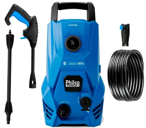 🔥Lavadora De Alta Pressão Jato Compacta Philco Plp2200 1300w 1300 Psi/libras 312l/h Lança