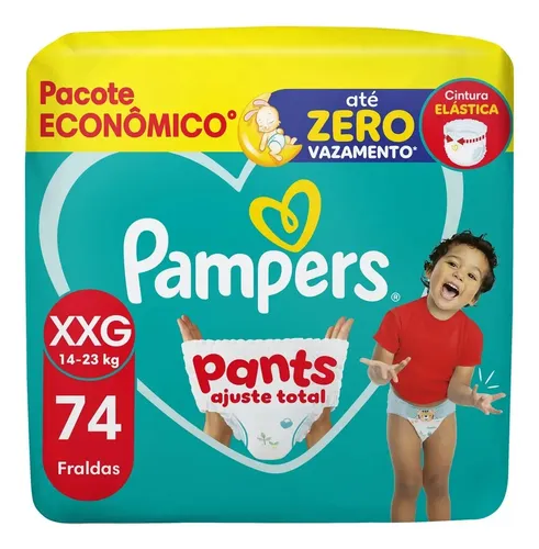 ✅ Pampers Pants Ajuste Total XXG