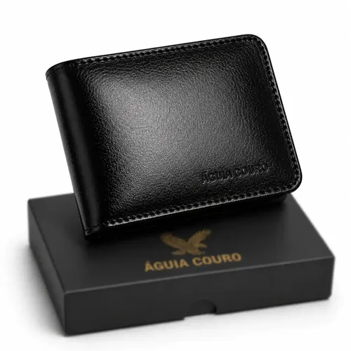 Carteira Masculina de Couro Legítimo Águia