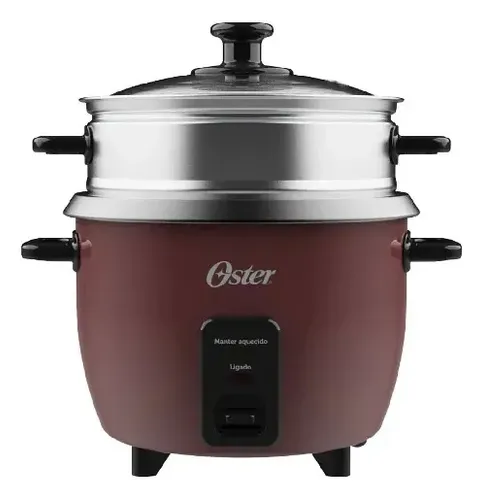 Panela Elétrica De Arroz 1l Oster Bordô Oster