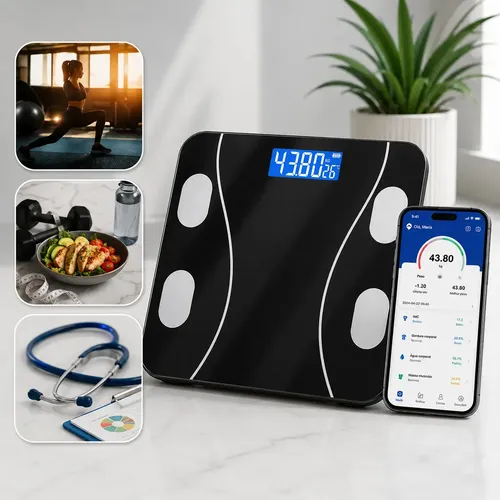 Balança Digital Biopedância Bluetooth Corporal 180kg