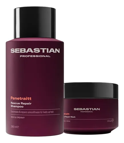 Kit Sebastian Professional Penetraitt Shampoo Máscara
