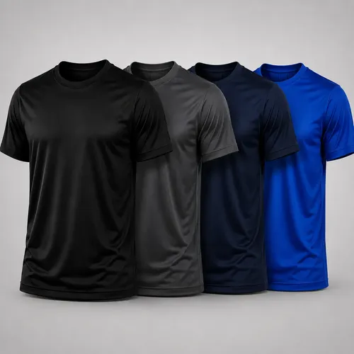 Kit com 4 Camisetas Dry Fit