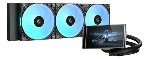 🔥 Water Cooler Lt360 Vision Deepcool Preto Argb Preto