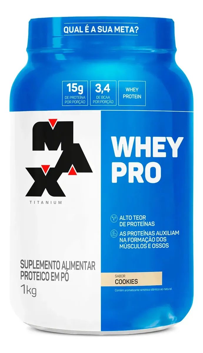 Max Titanium Whey Pro Cookies 1kg