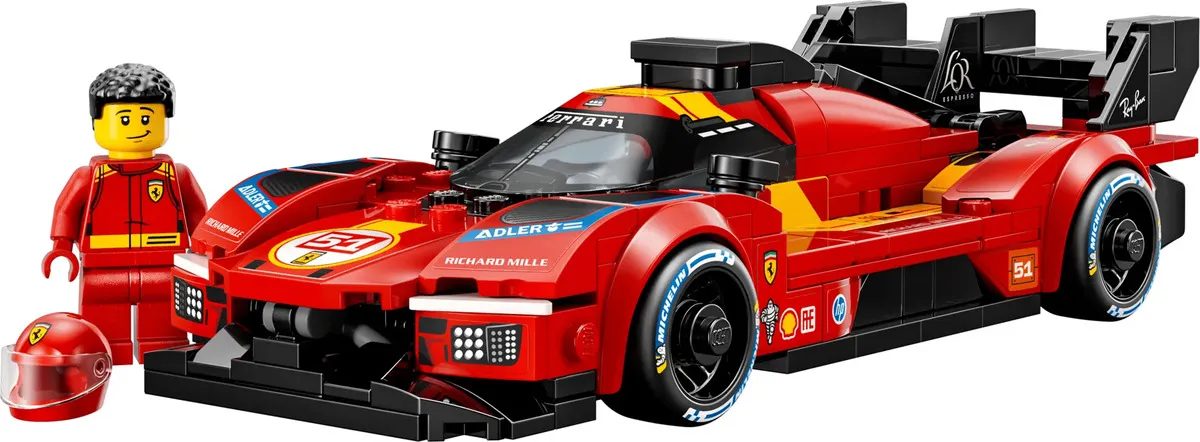 Lego Speed Champions Ferrari 499p 329 peças