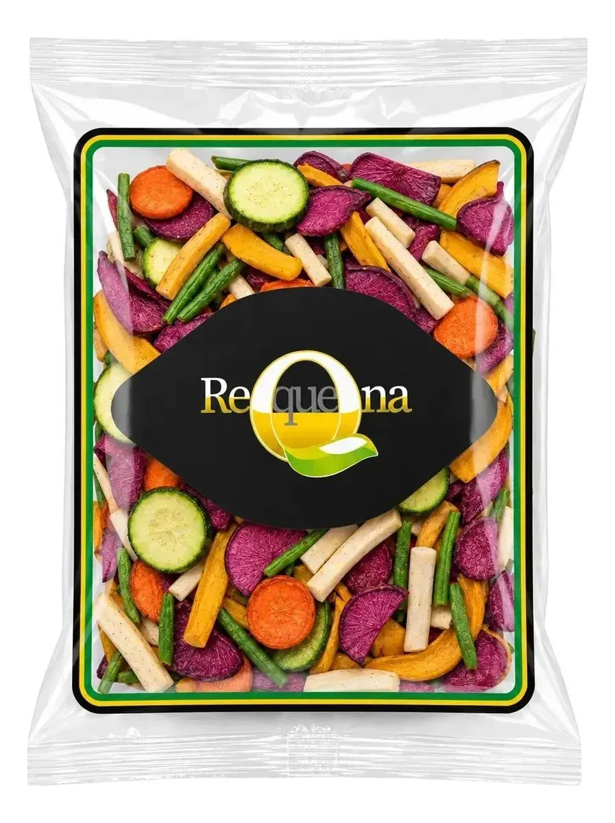 Mix De Vegetais Chips Desidratados 1kg Requena