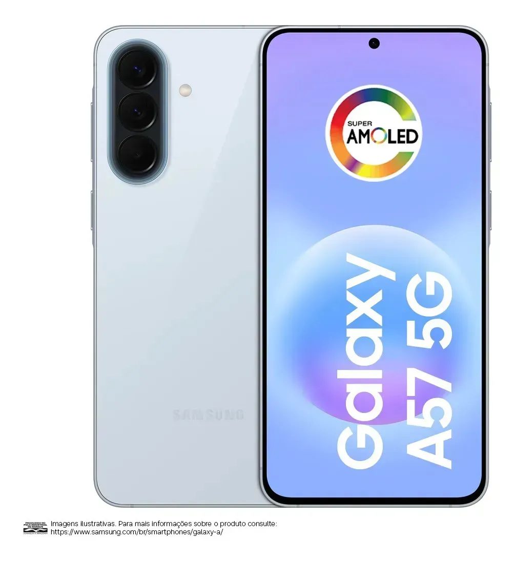Celular Samsung Galaxy A57 5G 128GB, 8GB RAM, Recursos AI