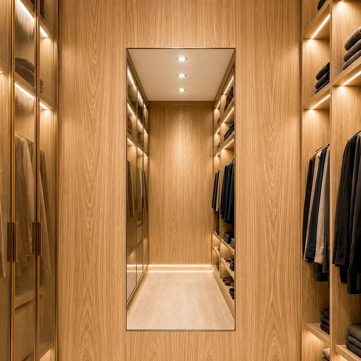 Espelho Florença 90x40cm Corpo Inteiro Grande Moderno Luxo Suporte
