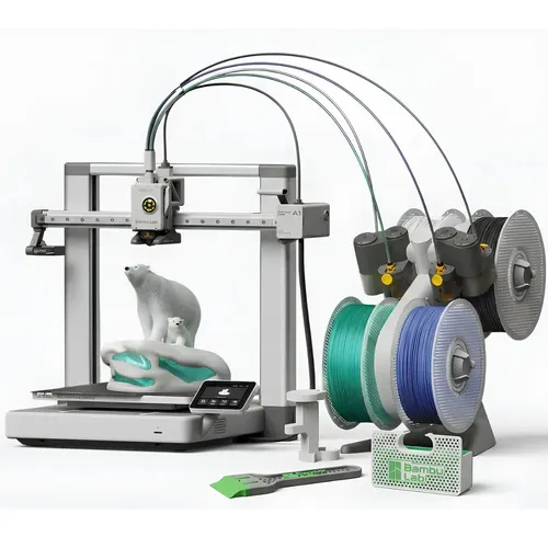 🔥 Impressora 3d Fdm Bambu Lab A1 Ams Lite (combo) + Kit Manutenção Basica