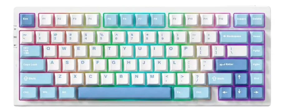 Teclado Mecânico Double Shot Mchose G75 Pro Tri-mode