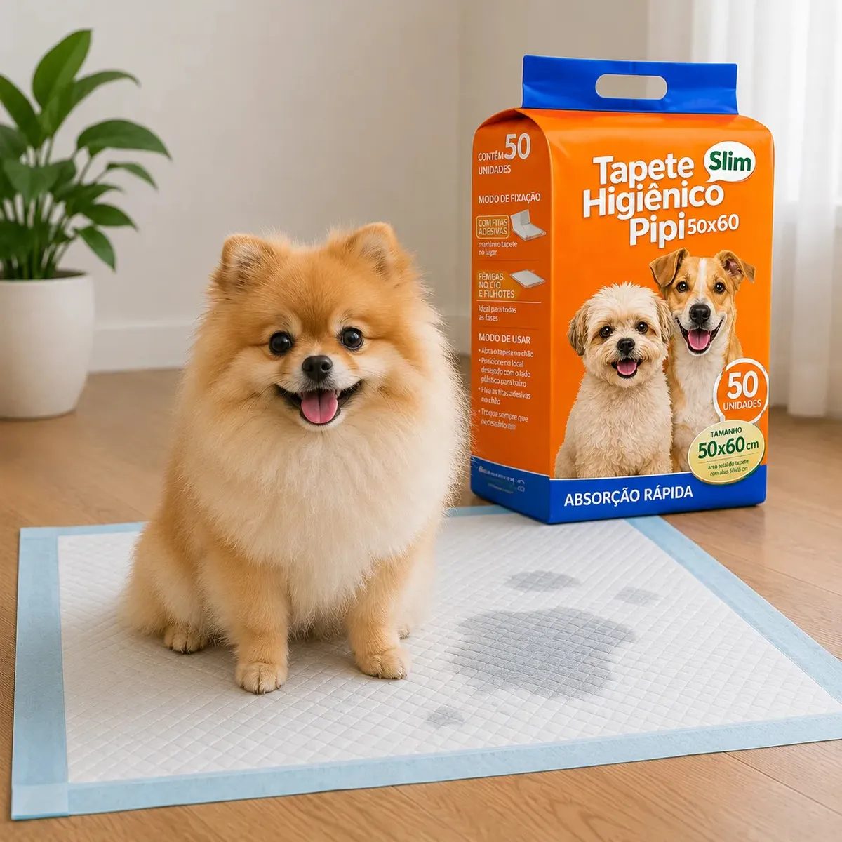 Tapete Higiênico Pet Manta Absorvente