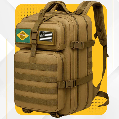 Mochila Tatica Militar Grande 50L