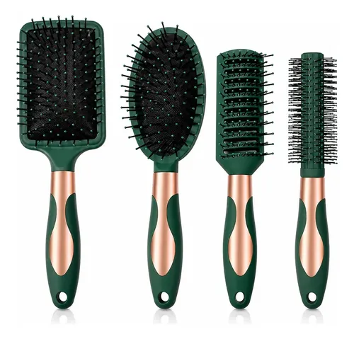 4 Peças Escovas De Cabelo
